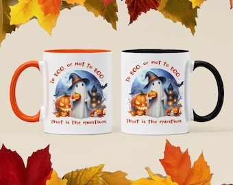 Funny Halloween Ghost Mug – Spooky Coffee Cup Gift