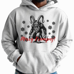 Krampus Sweatshirt - Merry Krampus - Horror Christmas Shirt - Gruss Vom Krampus - Christmas Shirt - Horror Krampus Christmas – Krampus