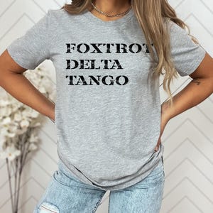 Foxtrot Delta Tango - FDT Shirt - Anti Trump Shirt - Anti Maga - Liberal Shirt - Political Tee - Resist Shirt - Resist and Persist - FDT