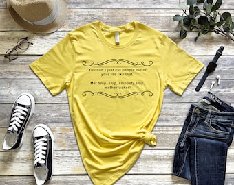 Camiseta unisex con estampado sarcástico - Camiseta gráfica divertida