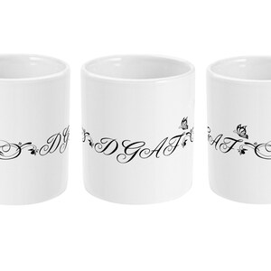 DGAF Coffee Mug - F Word Mug - Coffee Mug Gift - Don&#39;t Give a F Mug - Coffee Gift Mug - Sarcastic Coffee Mug - Attitude Mug - Swear Words