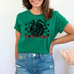 Merry Krampus Tee - Krampus Shirt - Horror Christmas Shirt - Gruss Vom Krampus - Christmas Shirt - Horror Krampus Christmas Tee - Krampus