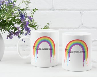 Rainbow Definition Mug - Gay Pride Rainbow Mug - LGBTQ Pride Coffee Mug - LGBTQIA Coffee Cup - Rainbow Pride - Equal Rights - Pride Mug