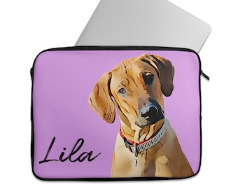 Laptop Sleeve Case,Hipster Puppy Dog Dressed in Halloween Costumes 14-14.5 inch Briefcase Messenger Notebook Computer Bag