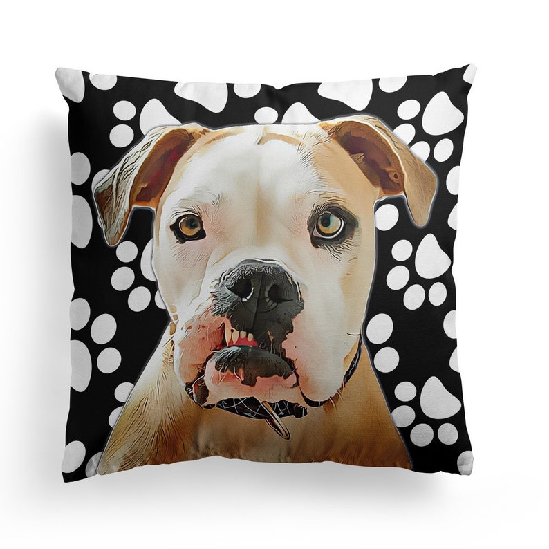 personalised dog pillow