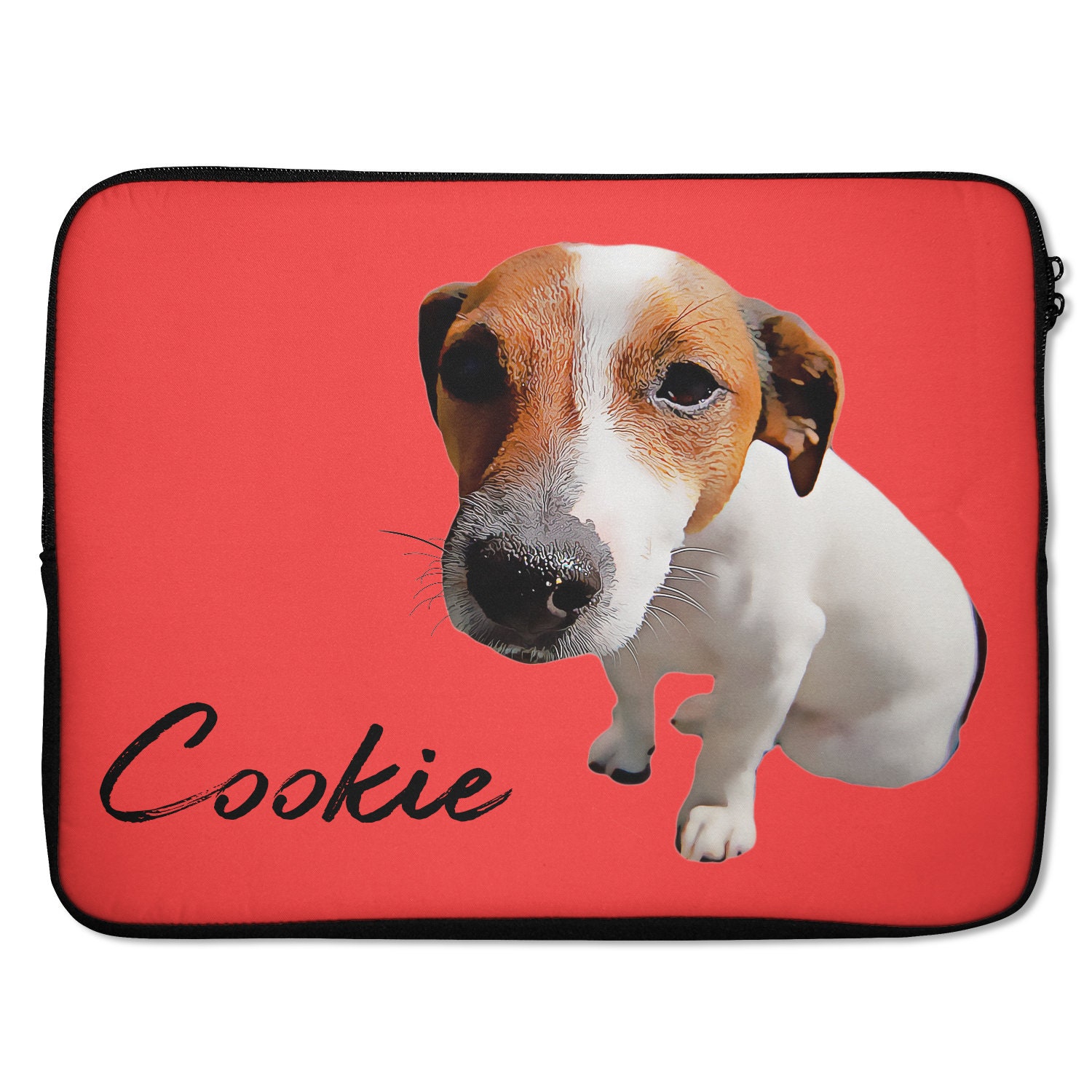 Your Dog on a Custom Laptop Sleeve Personalised Laptop Bag Etsy Australia