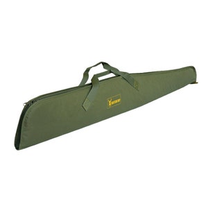 Custodia per fucile lungo da 49", 51", 53". Custodia morbida per armi da caccia. Borsa per il trasporto di fucili militari, color cachi (oliva). Regalo per cacciatori.