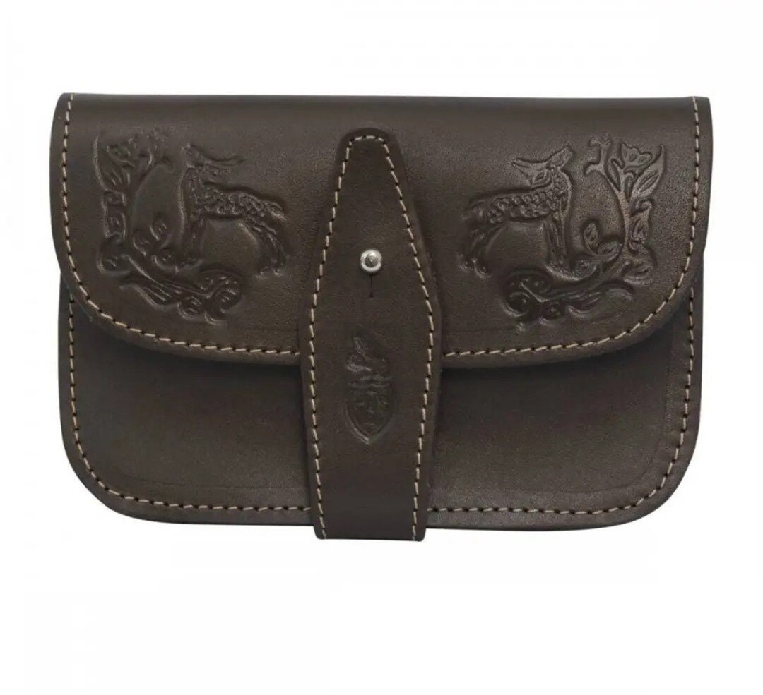 Сartridges Case. Leather Cartridge Holders for Hunting. A Leather Case