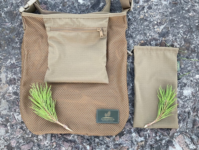 Mushroom Hunting Bag Forage Purse for Morels Picking. Etsy