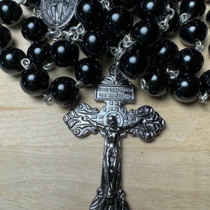 Genuine Black Onyx Rosary