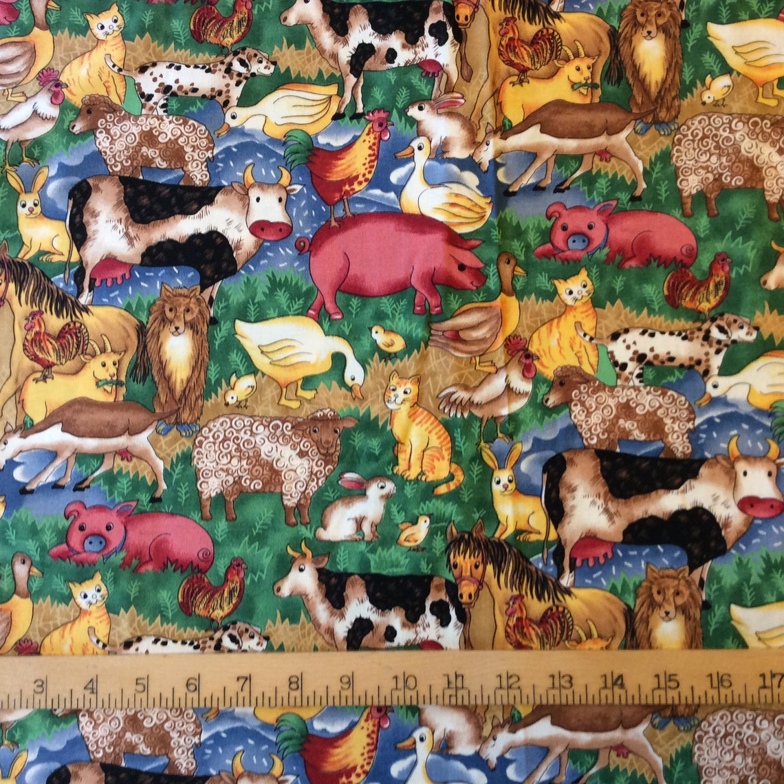 Hoffman International Fabrics animal print per yard Etsy