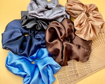 Oversized Satin Scrunchie