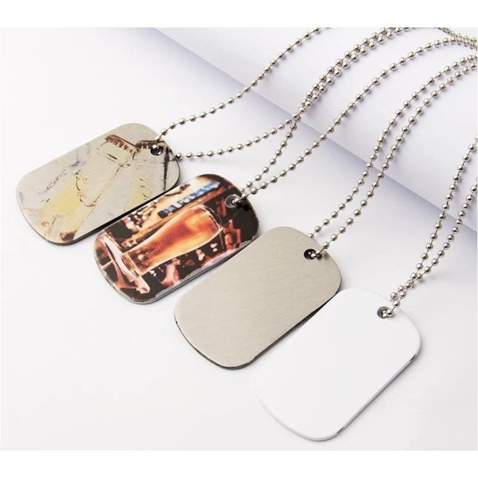 Sublimation Blank Metal Dog Tags Etsy