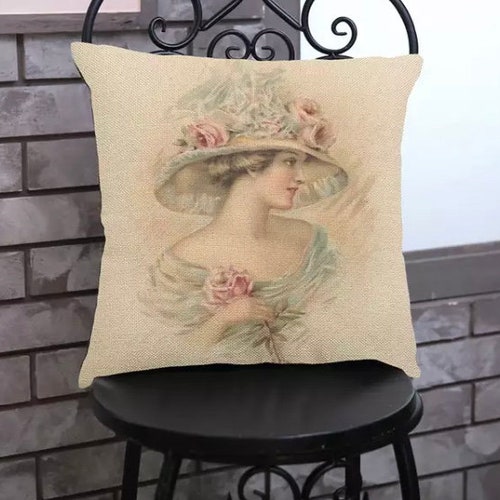 Pillow Case Victorian Etsy