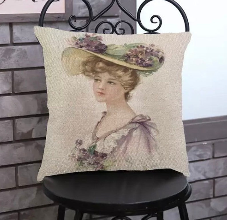 Pillow Case Victorian Etsy