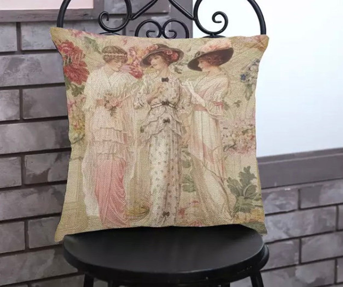 Pillow Case Victorian Etsy