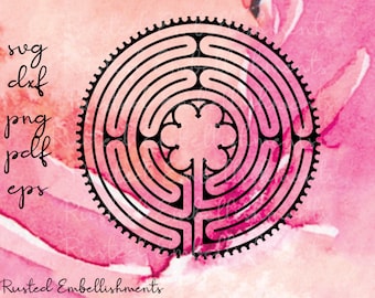 Archivo de corte Labyrinth svg