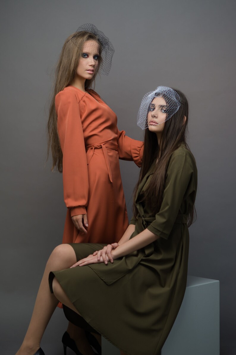 Black birdcage veil headband Gothic wedding veil Masquerade Etsy