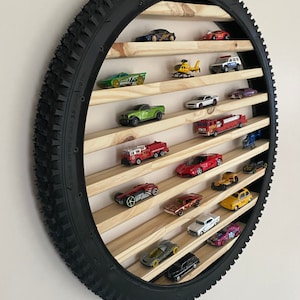 Wheel Shelf for Small Cars: Fun and Original Organization