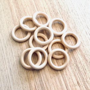 Solid wood ring 50 mm
