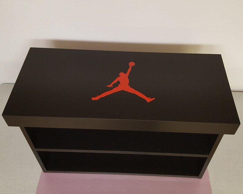 Giant Nike Shoe Box Black Shoe Storage Bench Shoe Rack | Etsy