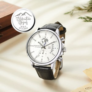 Gift For Men, Wedding Gifts For Groom, Watch For Men, Wedding Day Gift, Custom Watch For Husband, Gift For Groom From Bride