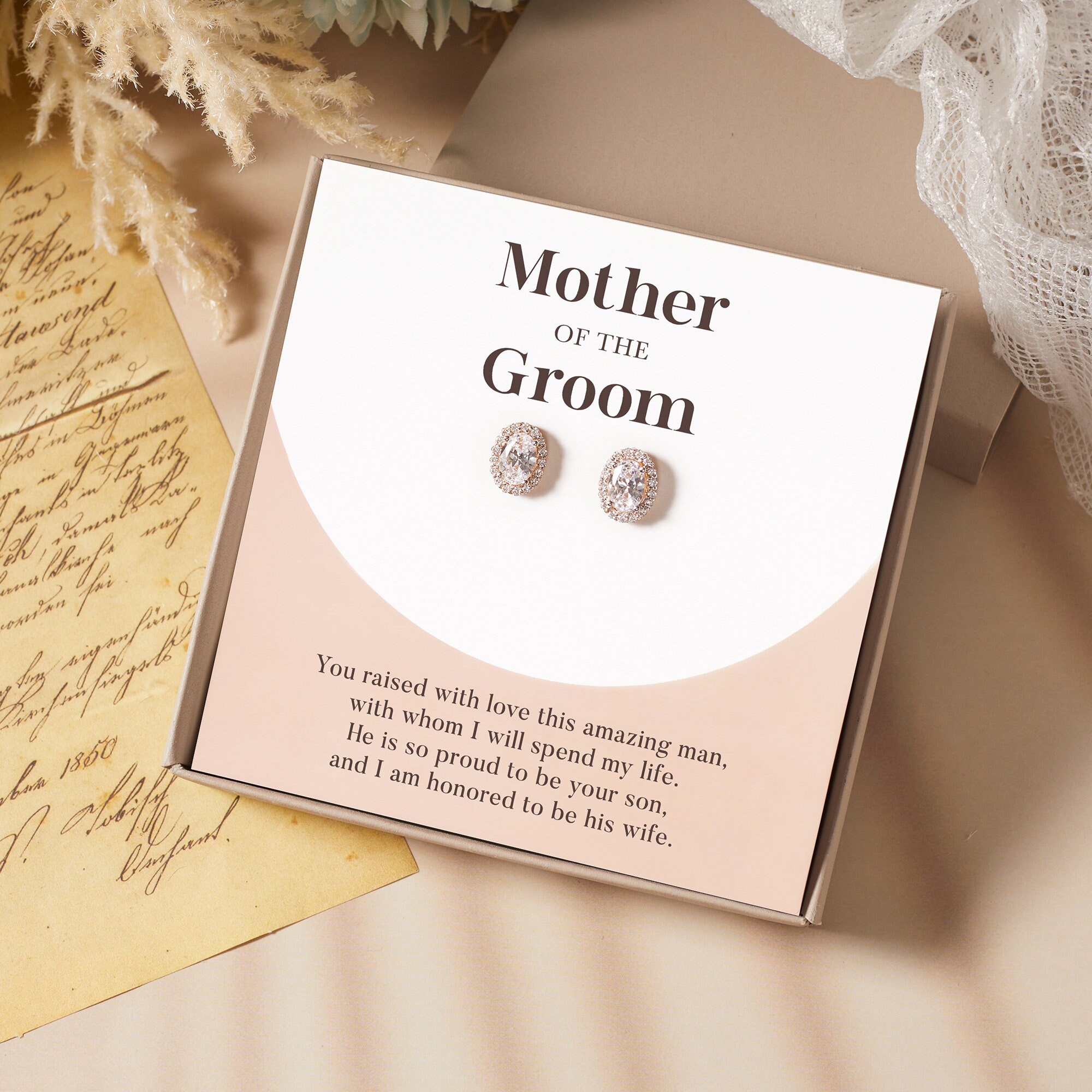 Mother of the groom earrings deals