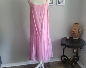 1980s Pretty in Pink Dress