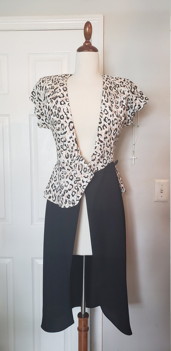 Vintage 1980s does 1940s Wrap Dress
