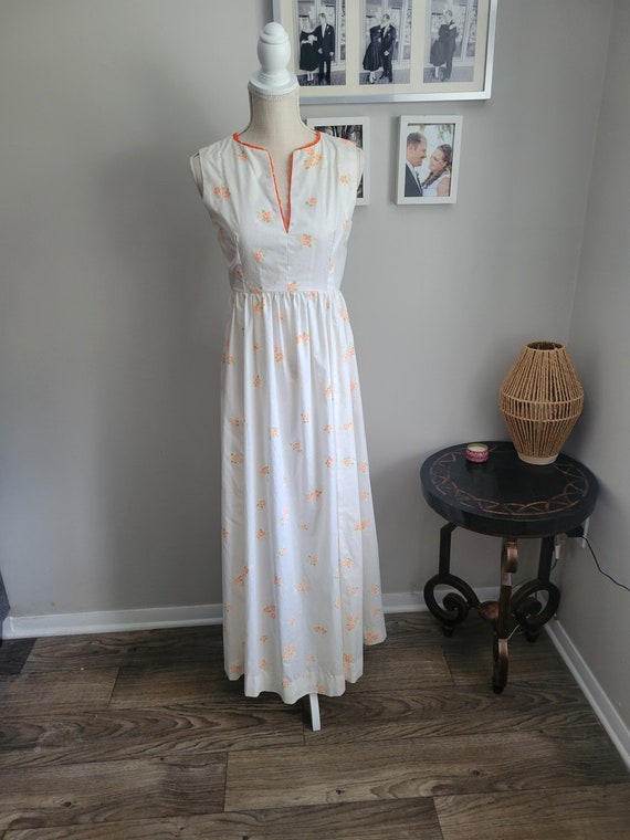 1970s Summer Gown