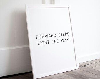 Inspirational Quote | Downloadable Printable Quote | Timeless Printable Wall Art | Minimalistic | Classy Home Decor | Digital Download
