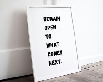 Inspirational Quote | Downloadable Printable Quote | Timeless Printable Wall Art | Minimalistic | Classy Home Decor | Digital Art Download