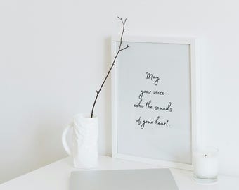 Citations sur l'âme | Devis imprimable téléchargeable | Art mural imprimable | Minimaliste | Décoration d'intérieur élégante | Téléchargements numériques | Inspiration déco