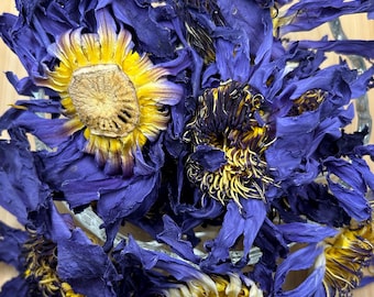 Blue Lotus Flower Wildcrafted - Whole