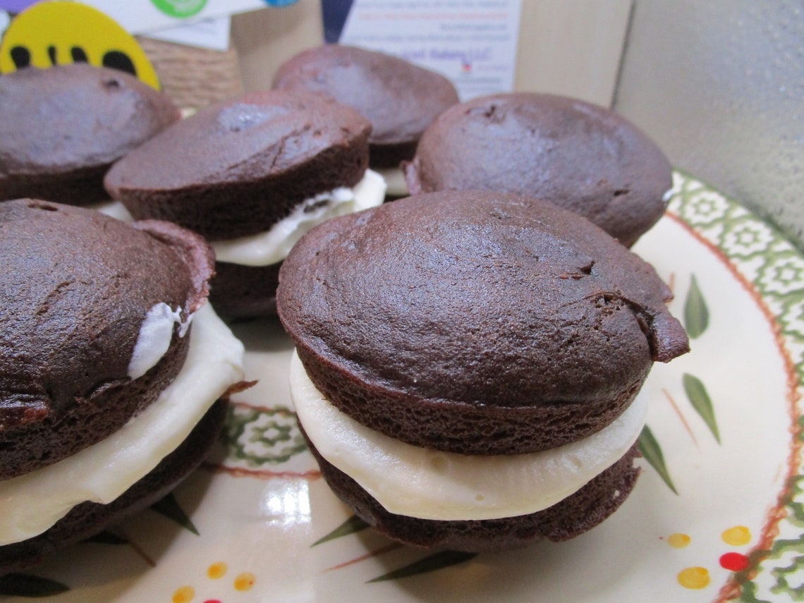 Whoopie Pies Gluten Free Dairy Free Egg Free Candy Cane Etsy