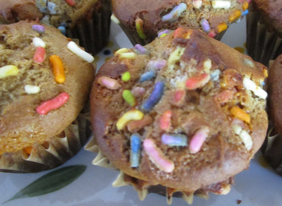 Mini Confetti Chocolate Chip Muffins Gluten Free Egg Free Etsy