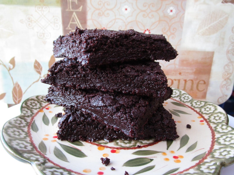 Brownie Paleo Gluten Free Dairy Free Egg Free Vegan Soy Etsy