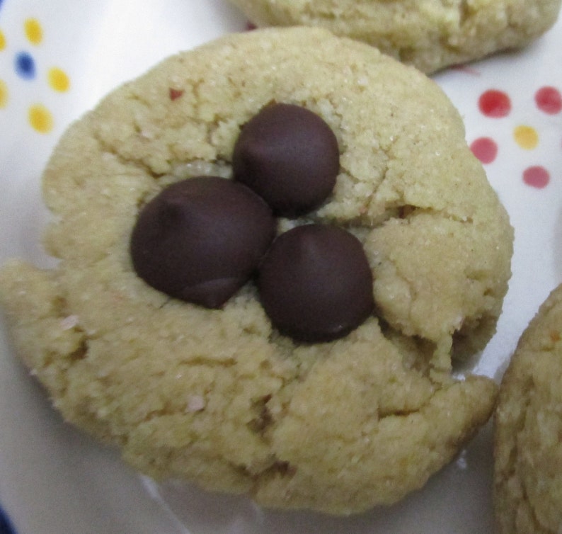 KETOPeanut Butter Blossom Cookie VEGAN Gluten Free Egg Etsy