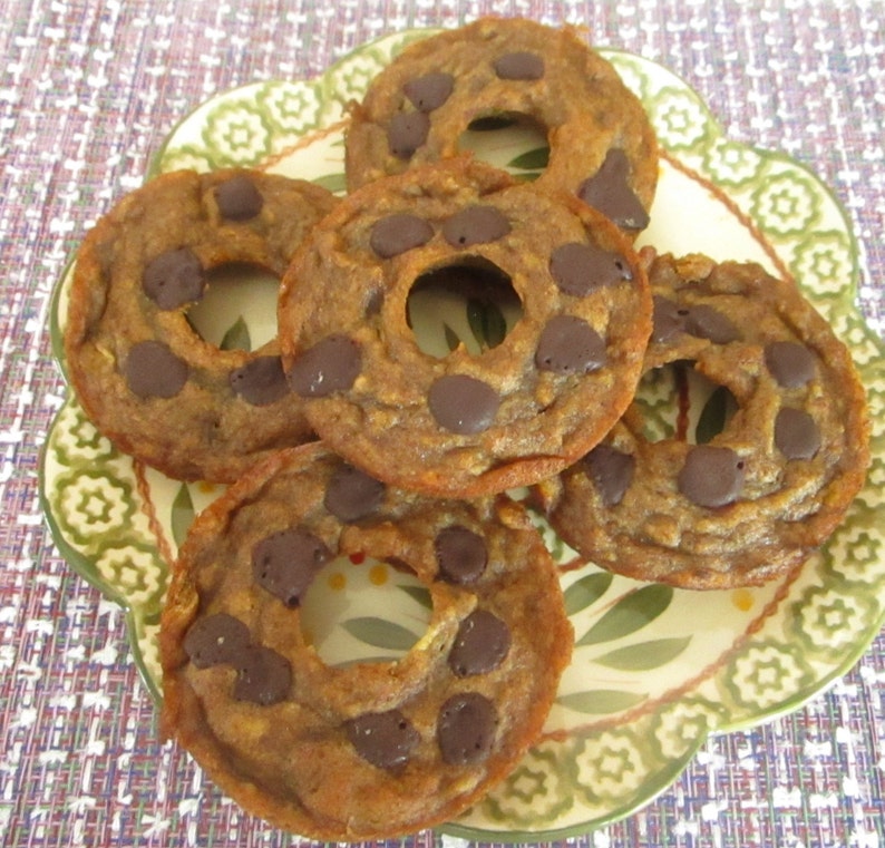 AIP Paleo Banana Donuts Gluten Free Carob Chip Vegan Egg Etsy