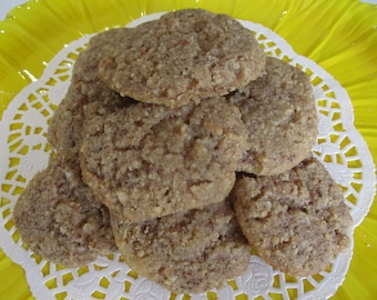 KETO Oatmeal Cookies, Sugar Free, Gluten Free, Egg Free, Dairy Free, Vegan, Grain Free, Low Carb, Chocolate Chip, Raisin, Mother's Day gift