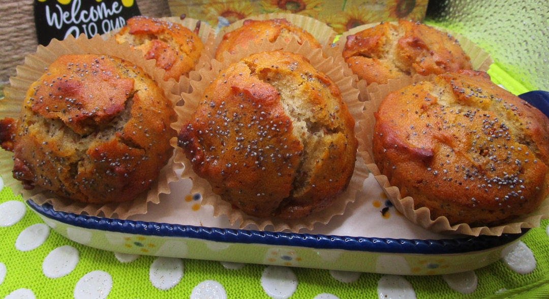 Sugar Free Muffins, Low Fat, Gluten Free, Dairy Free, Egg Free, Vegan