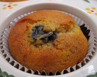Sugar Free Muffins, Gluten Free, Dairy Free, Vegan, Organic Fruit, Chocolate Chip, Wellness Gift, Low Calorie Breakfast, Birthday Brunch