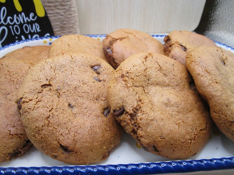 AIP Paleo Tiger Nut Carob Chip Cookies Gluten Free Dairy Etsy