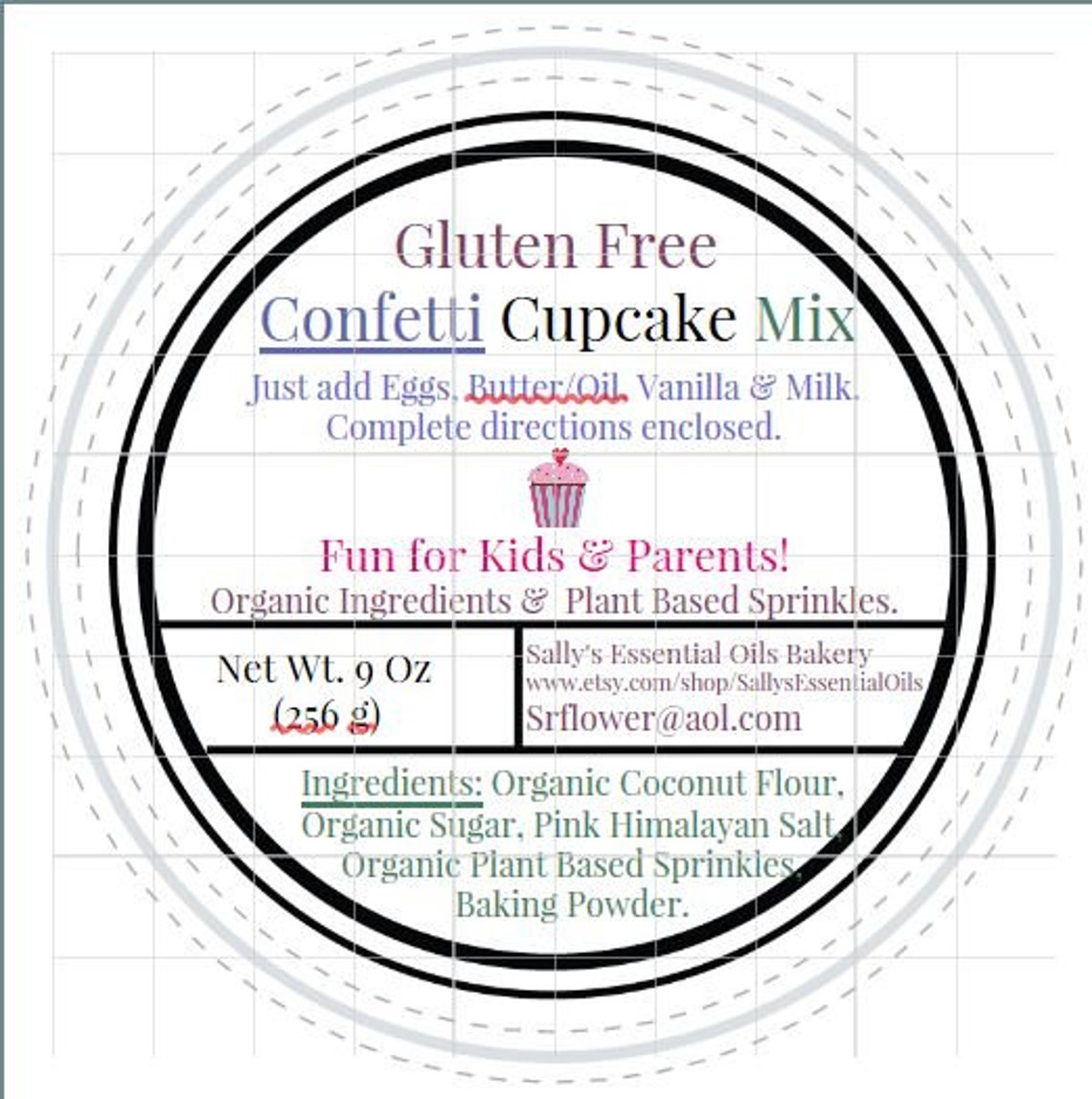 Cake Mix Gluten Free Egg Free Dairy Free Grain Free Etsy