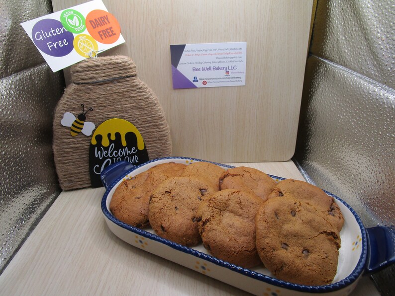 AIP Paleo Tiger Nut Carob Chip Cookies Gluten Free Dairy Etsy