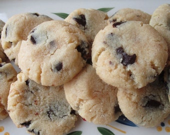 KETO Chocolate Chip Cookie, Grain Free, Sugar Free, Gluten Free, Dairy Free, Egg Free, Vegan, Birthday, Low calorie, Low carb, Birthday Gift