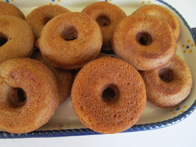 Gluten Free Donuts No Refined Sugar Dairy Free Egg Free Etsy