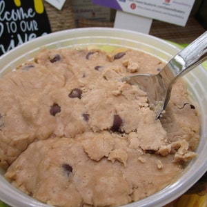 Edible Cookie Dough, High Protein Snack, Gluten Free, Dairy Free, Egg Free, Sugar free, Vegan, Anabolic, Pea Protein, Nut Free, Low Carb,