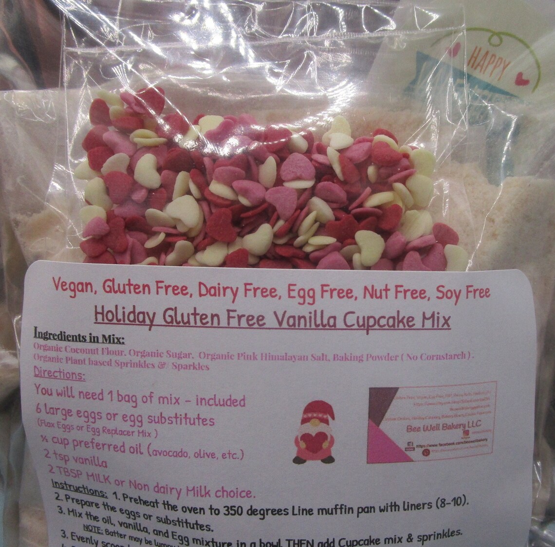 Cake Mix Gluten Free Egg Free Dairy Free Grain Free - Etsy