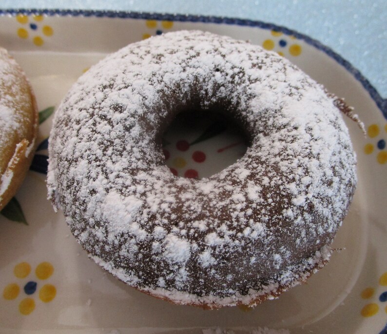 Powdered Donuts Gluten Free Egg Free Chocolate Vanilla Etsy